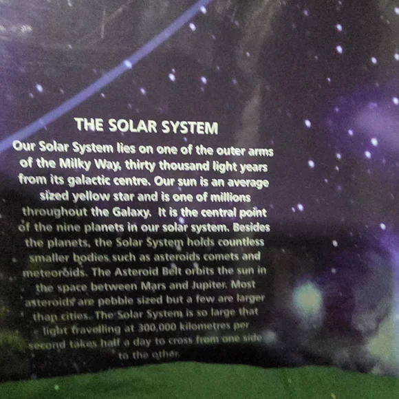 Solar System Educational Poster - Picture 2 of 11